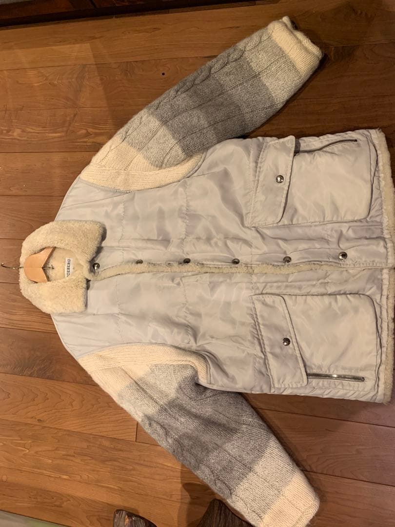 ICE BERG 希少　羊毛皮　アウタージャケット　tom & jelly 高級