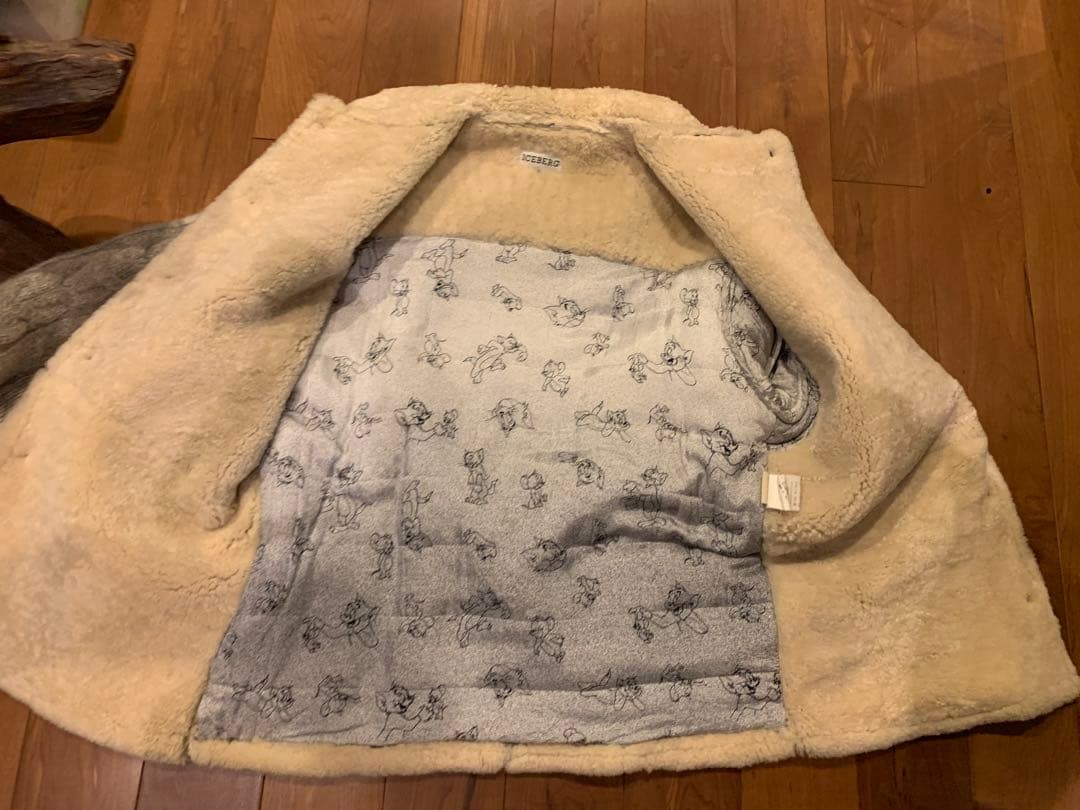 ICE BERG 希少　羊毛皮　アウタージャケット　tom & jelly 高級