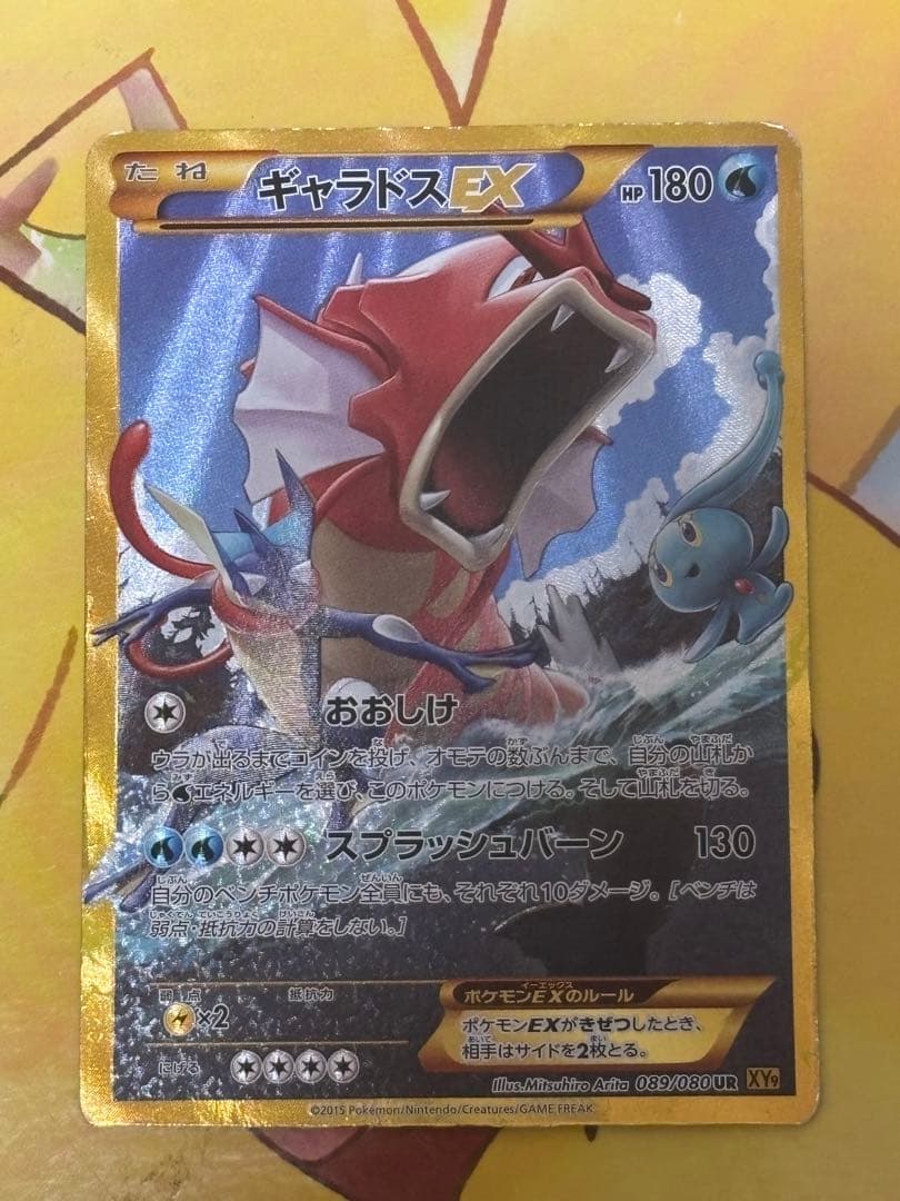 【希少,高騰↑】 ギャラドスEX UR XY9 破天の怒り 089/080