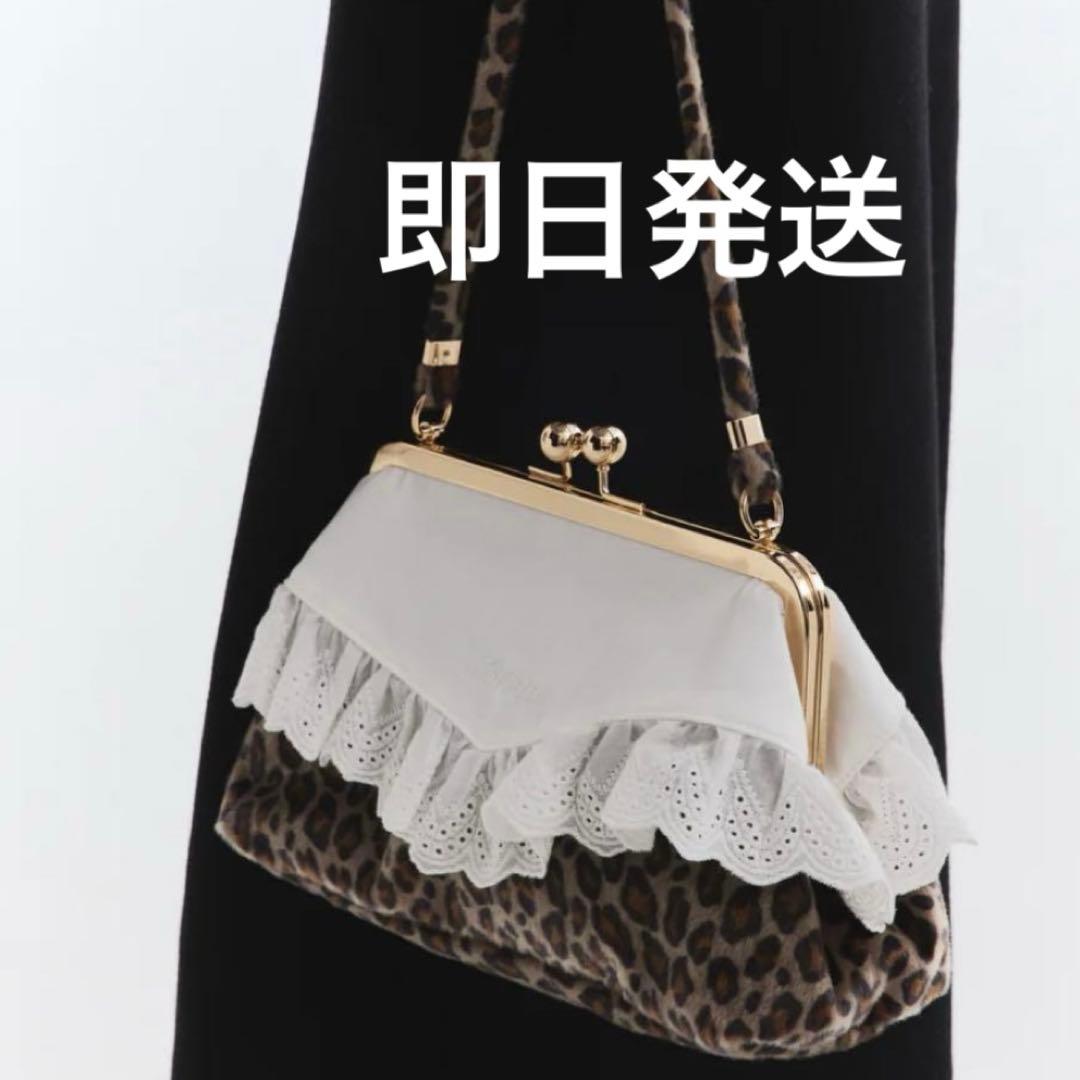 Bibiy. SABRINA LACE BAG レオパード