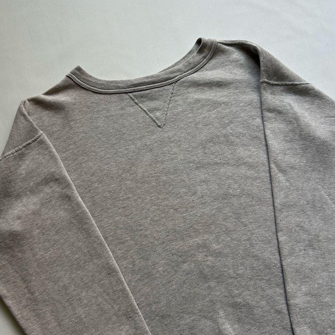 50s 60s スウェット 前V ヴィンテージ グレー 霜降り 状態良