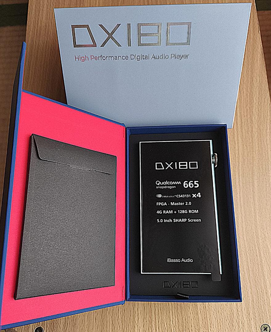 新品同様品 IBASSO DX180 Blue　付属品全てあり 使用感ほぼ無し