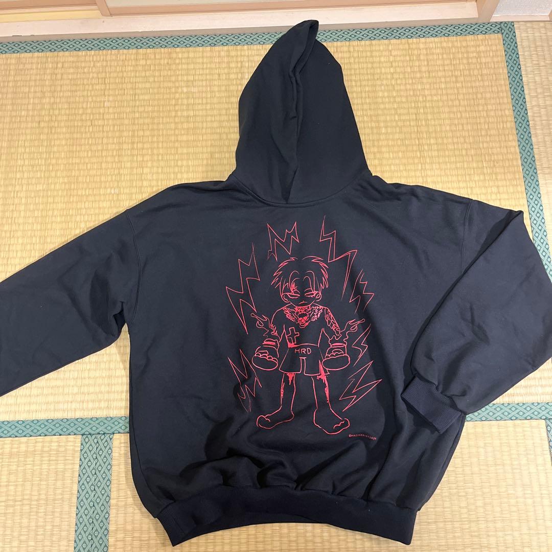 平本蓮　HRD 黒フーディー Lサイズ