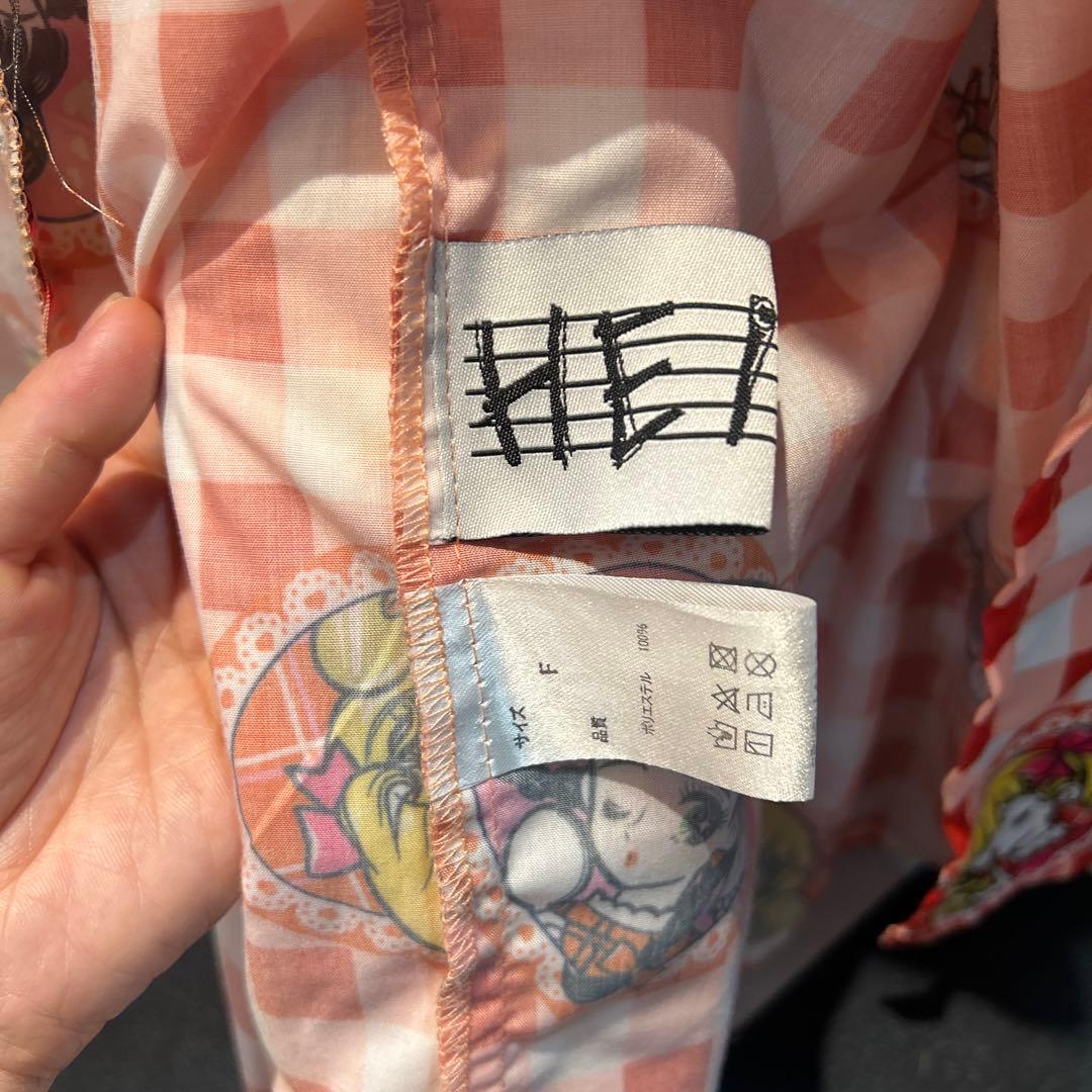 HEIHEIへいへい赤いチェック柄 浴衣