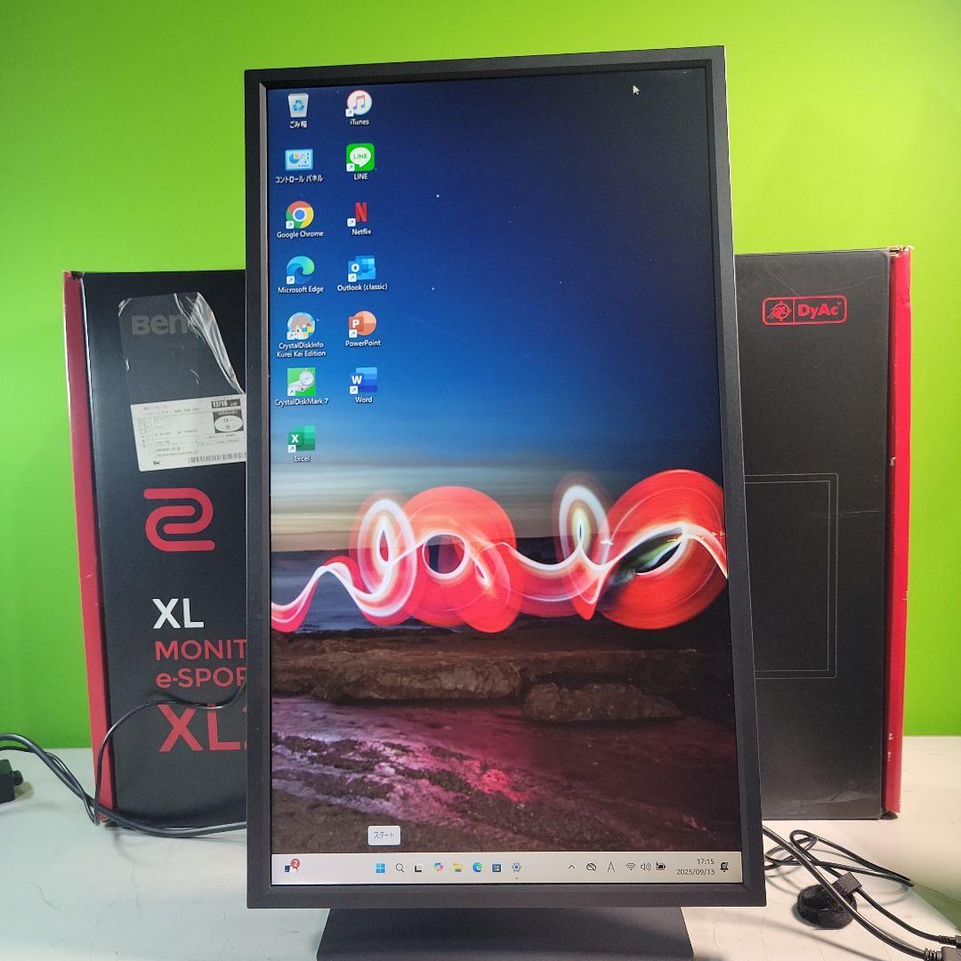 BenQ ZOWIE XL2731K ゲーミングモニター動作品