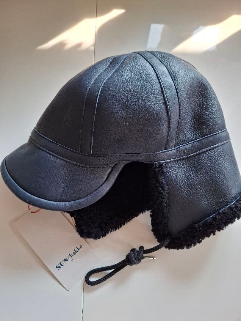 SUN/kakke ムートン帽子