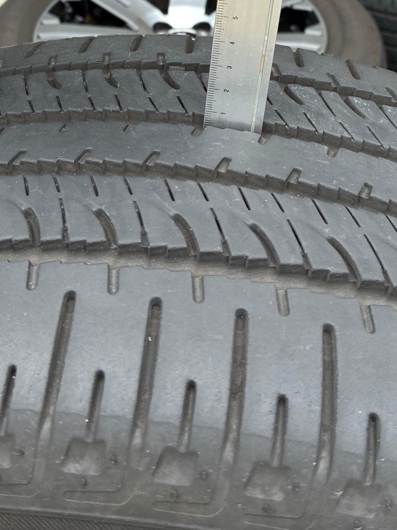 【魔王】デリカd5 純正タイヤホイール18インチ4本　純正ナット20本