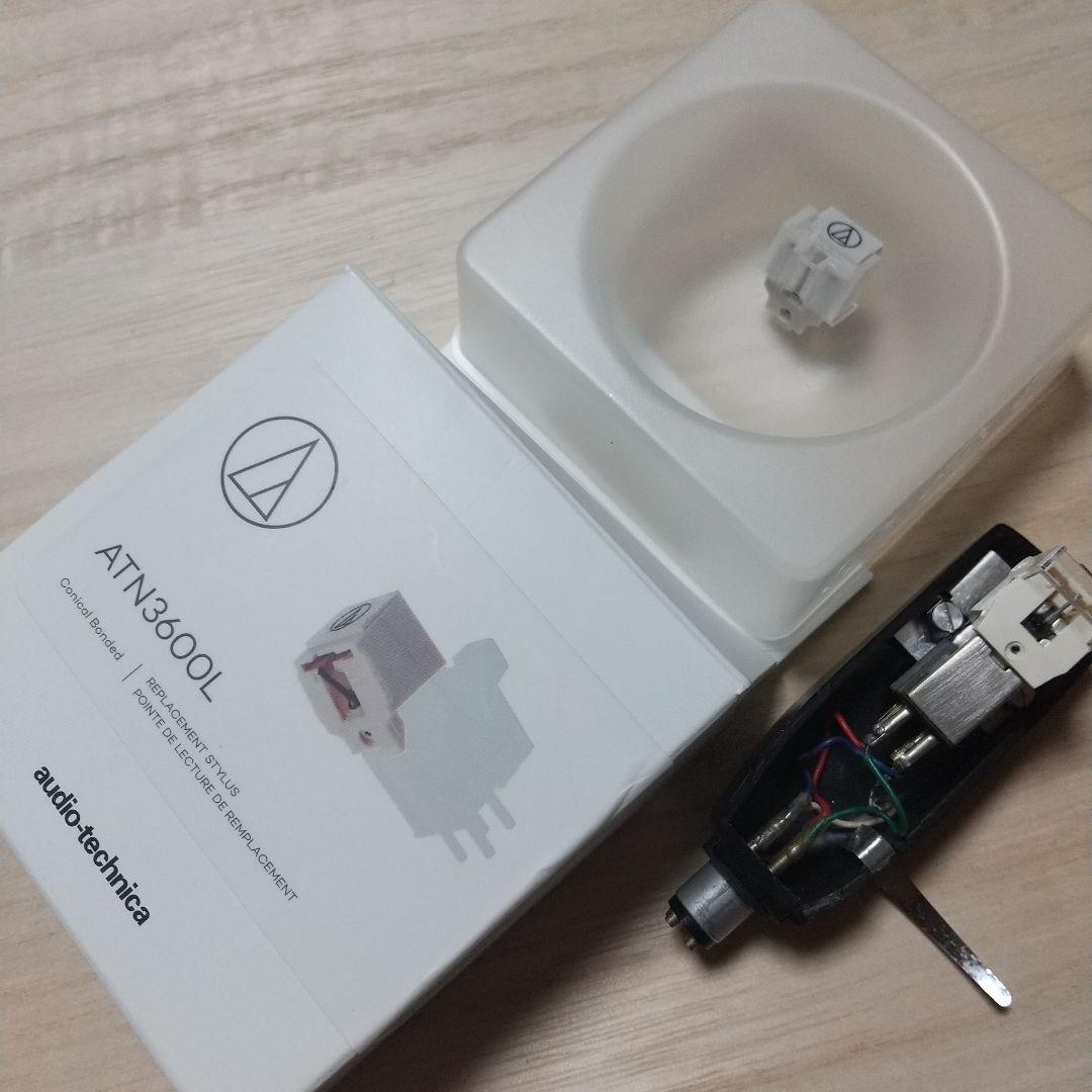 オーディオ テクニカ AT3600+新品、未使用交換針ATN3600L