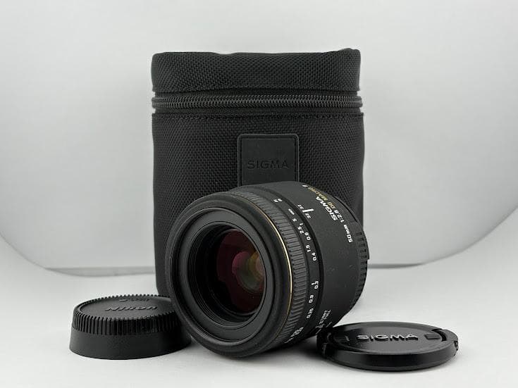 ★美品★シグマ SIGMA 50mm F2.8 EX DG MACRO Dニコン