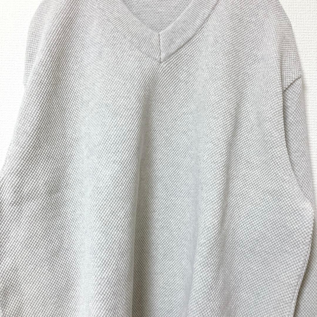 極美品　クレプスキュール　Moss Stitch V-Neck Pullover