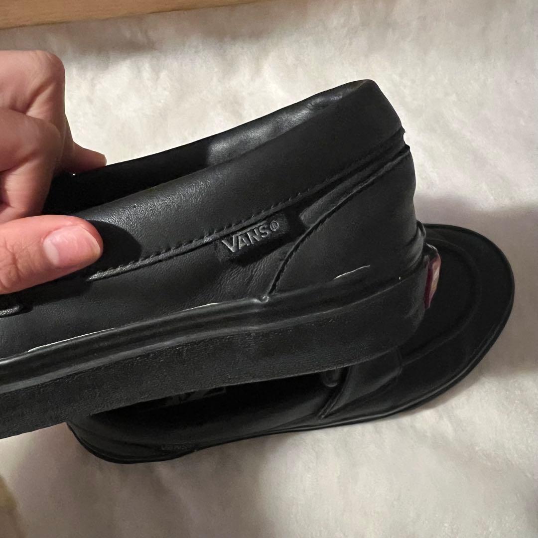 VANS ブラック ローファー　スニーカー
