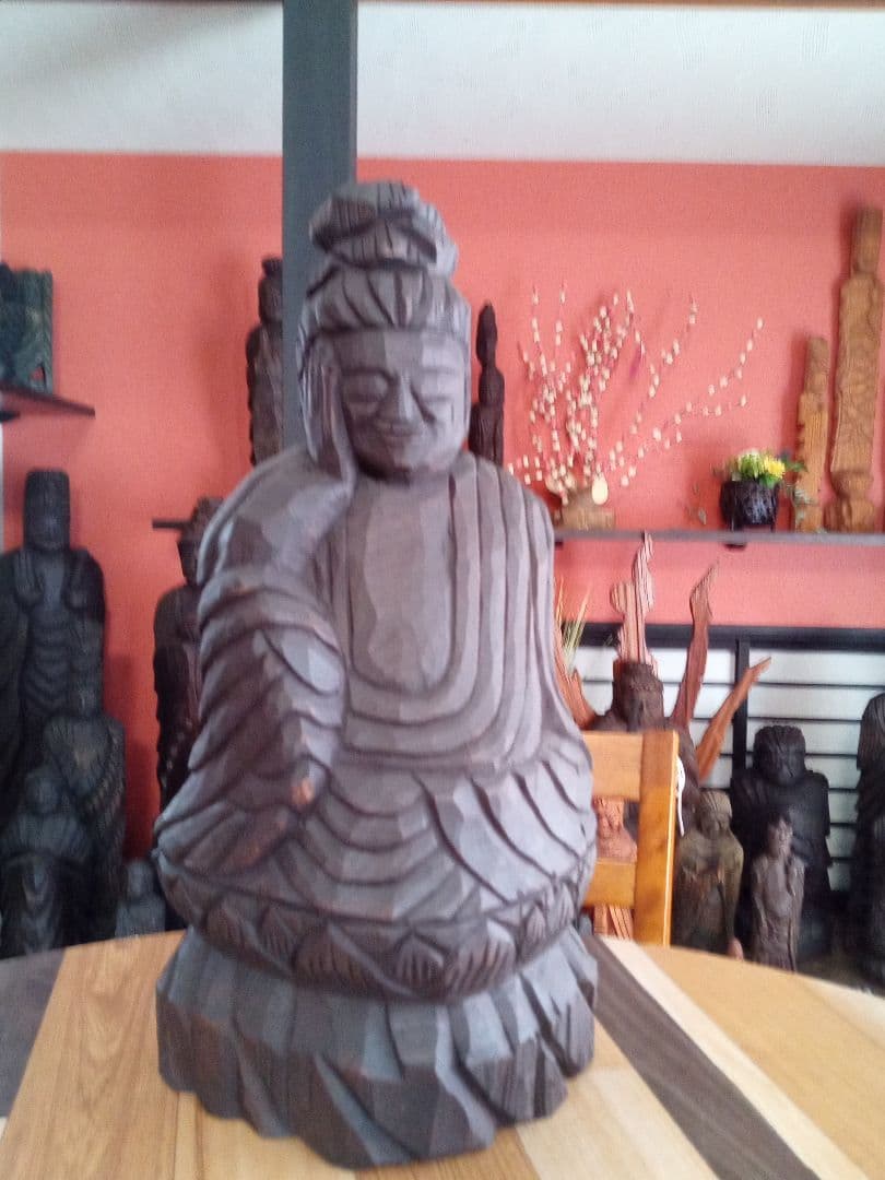 すなやまさん専用、如意輪観音、円空仏模刻