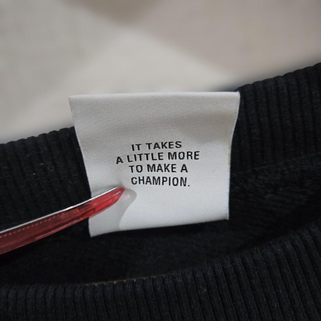 Champion WTAPS X-LARGE ブラック スウェット