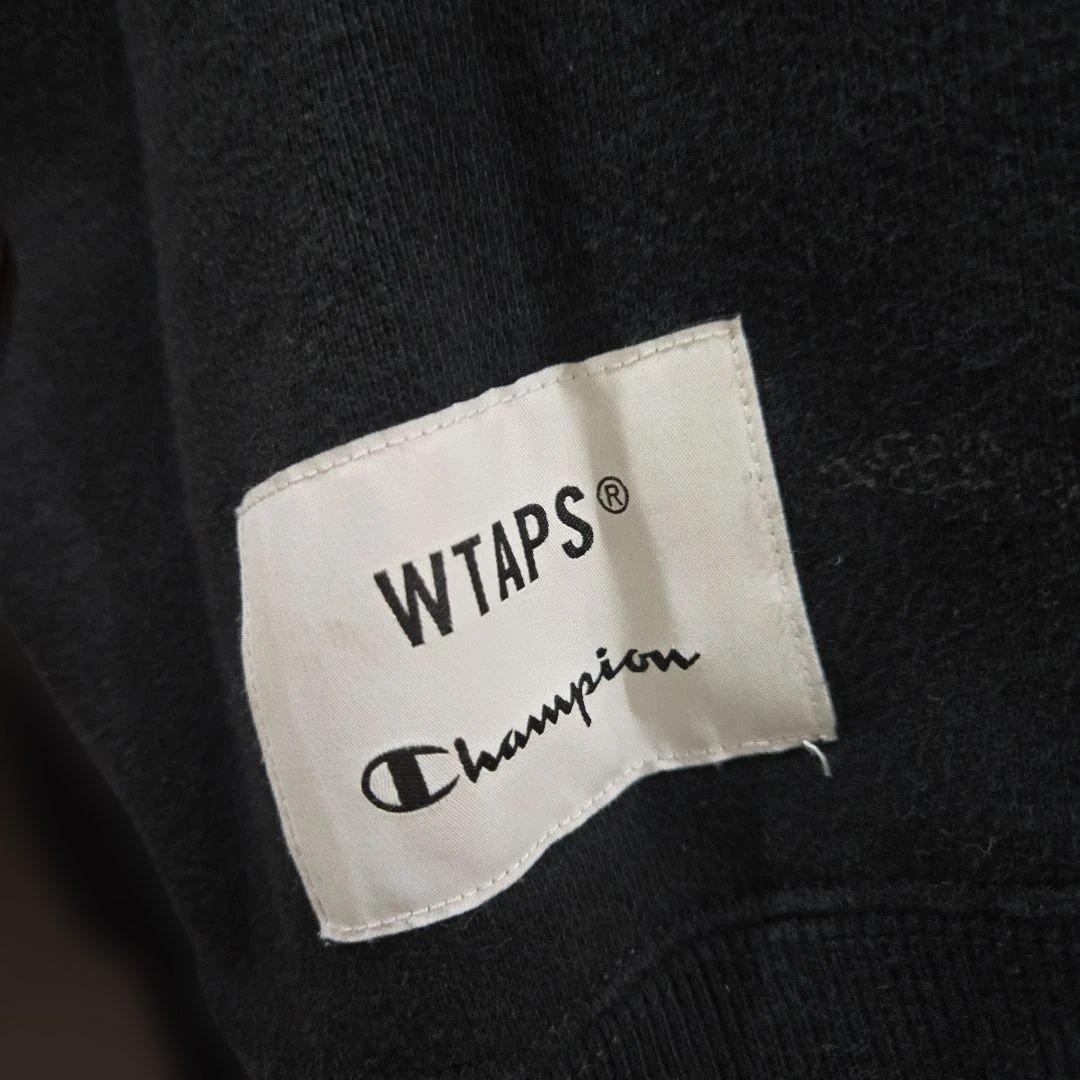 Champion WTAPS X-LARGE ブラック スウェット