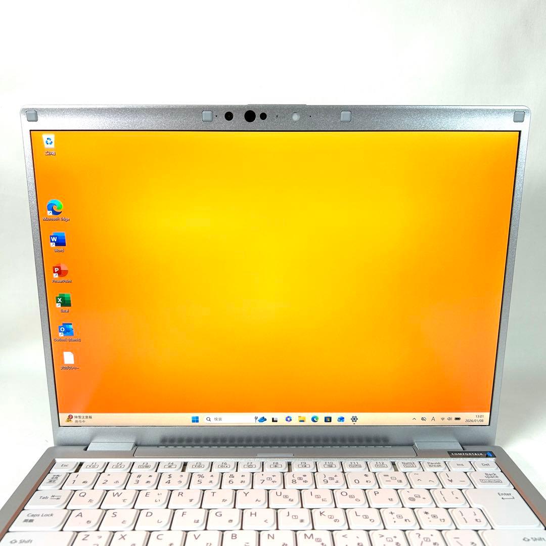 美品 Panasonic Lets note FV1 512GB 16GB