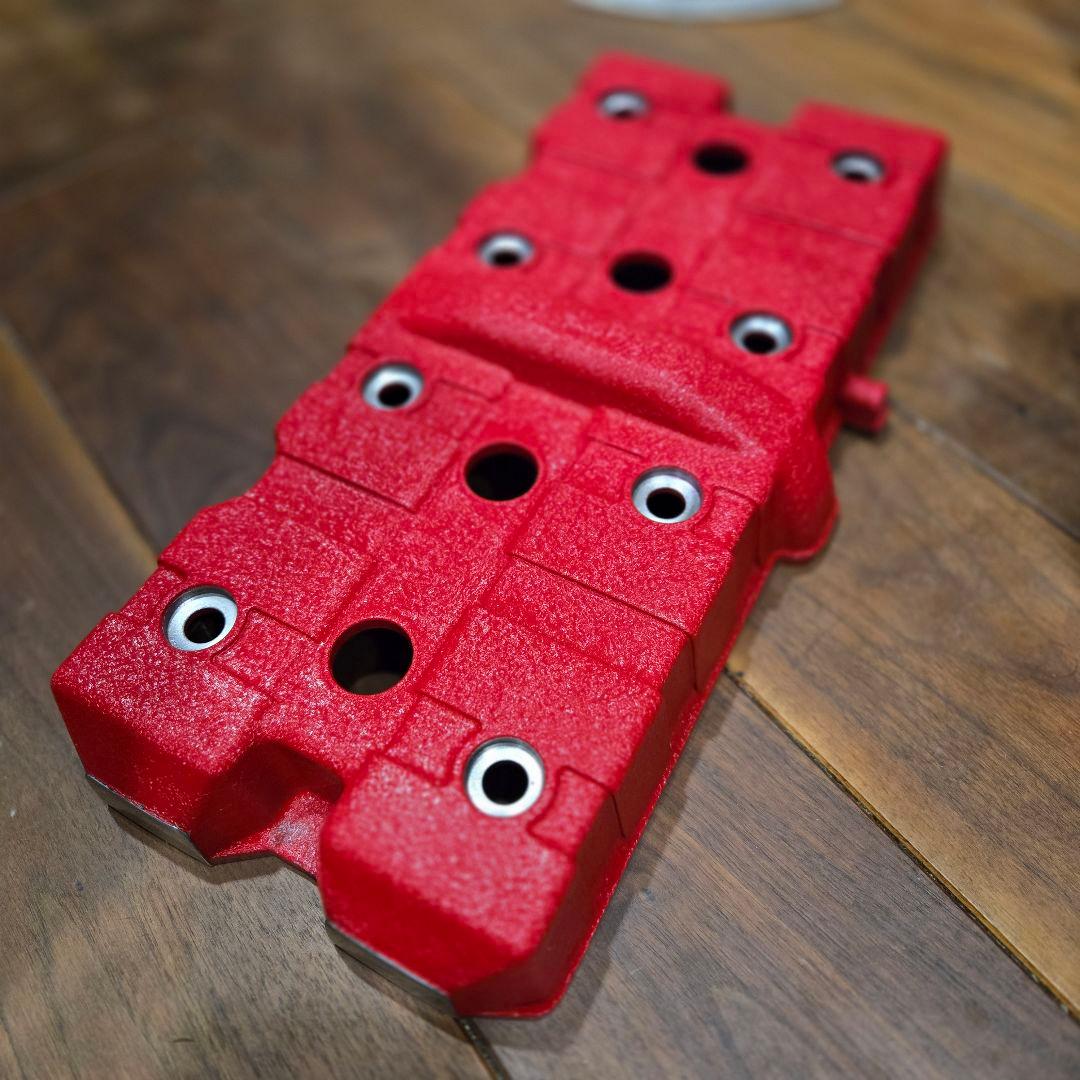 ZRX400タペットカバー/ヘッドカバー結晶塗装(レッド)