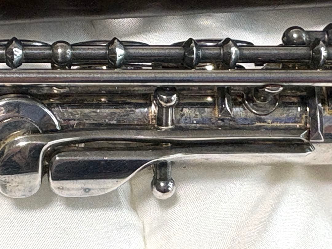 ミヤザワ　フルート MC-300 銀メッキ カバードキー ケース付 現状品