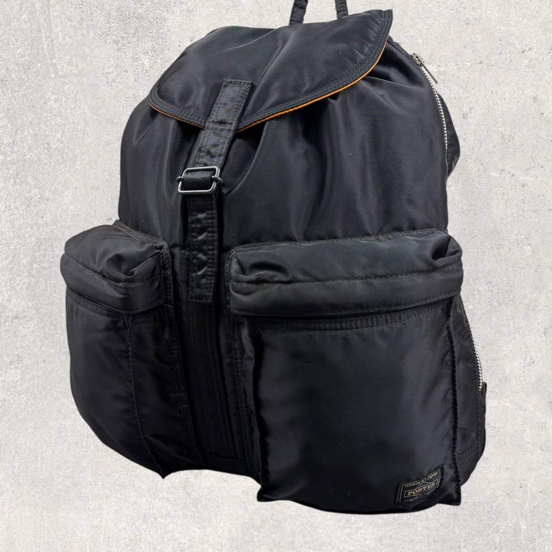 あかしさんポーター タンカー リュック バックパック 巾着 ナイロン
