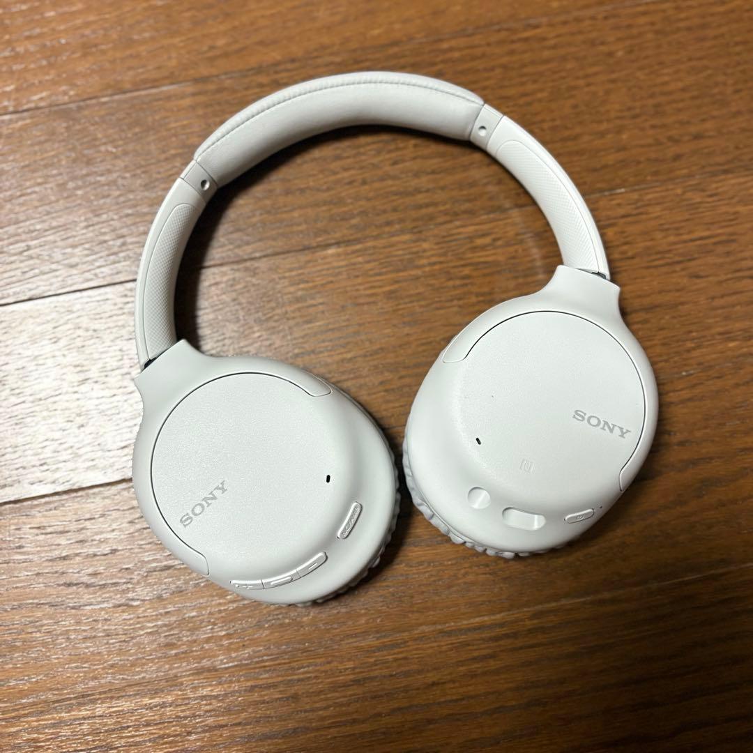 SONY WH-CH710N ワイヤレスヘッドホン ホワイト