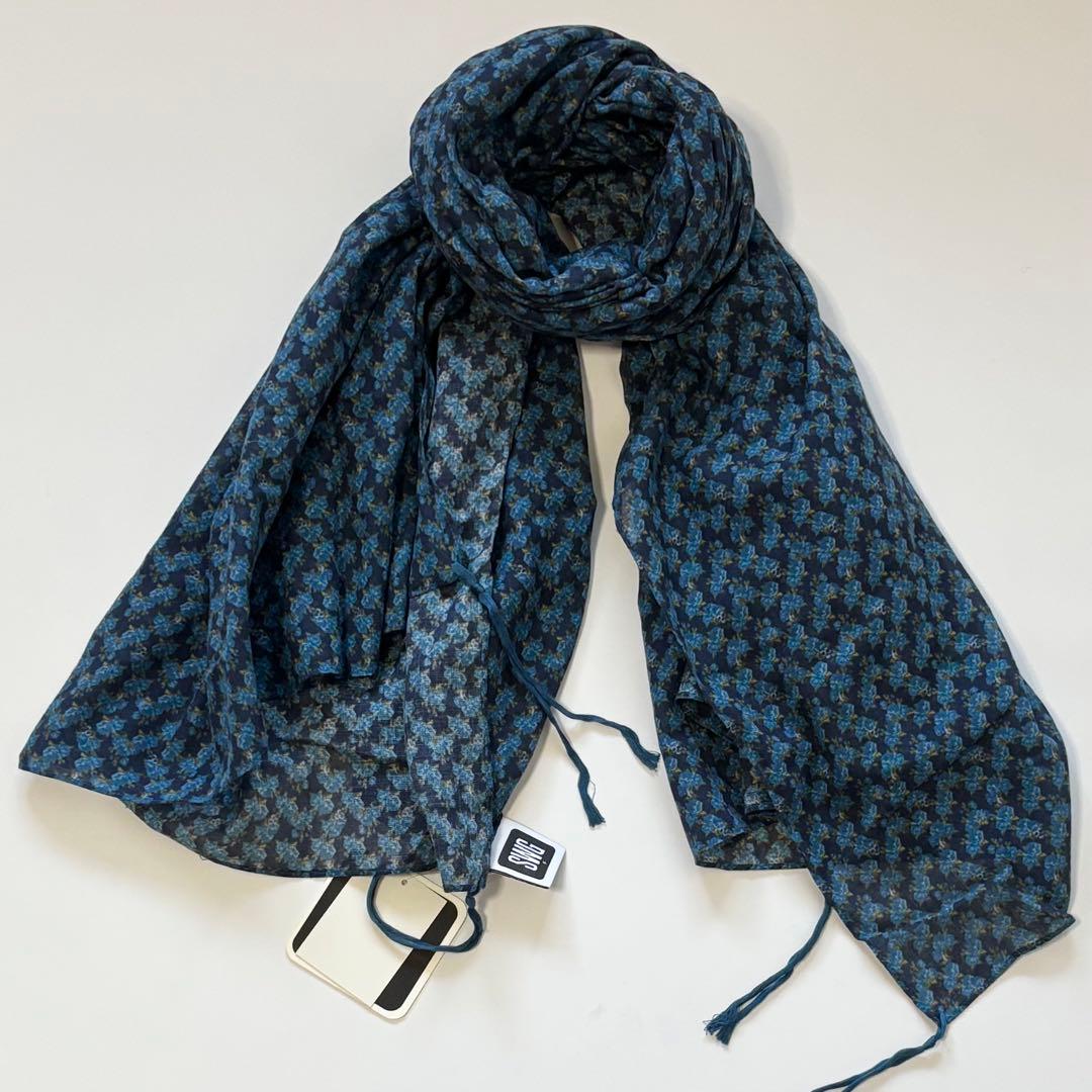 未使用 SWG swagger スワッガー 大判コットンストール 日本製 花柄