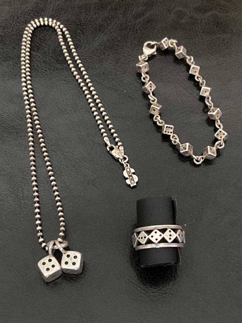 HACKFORD & SONG ダイスシリーズ3点 シルバー925