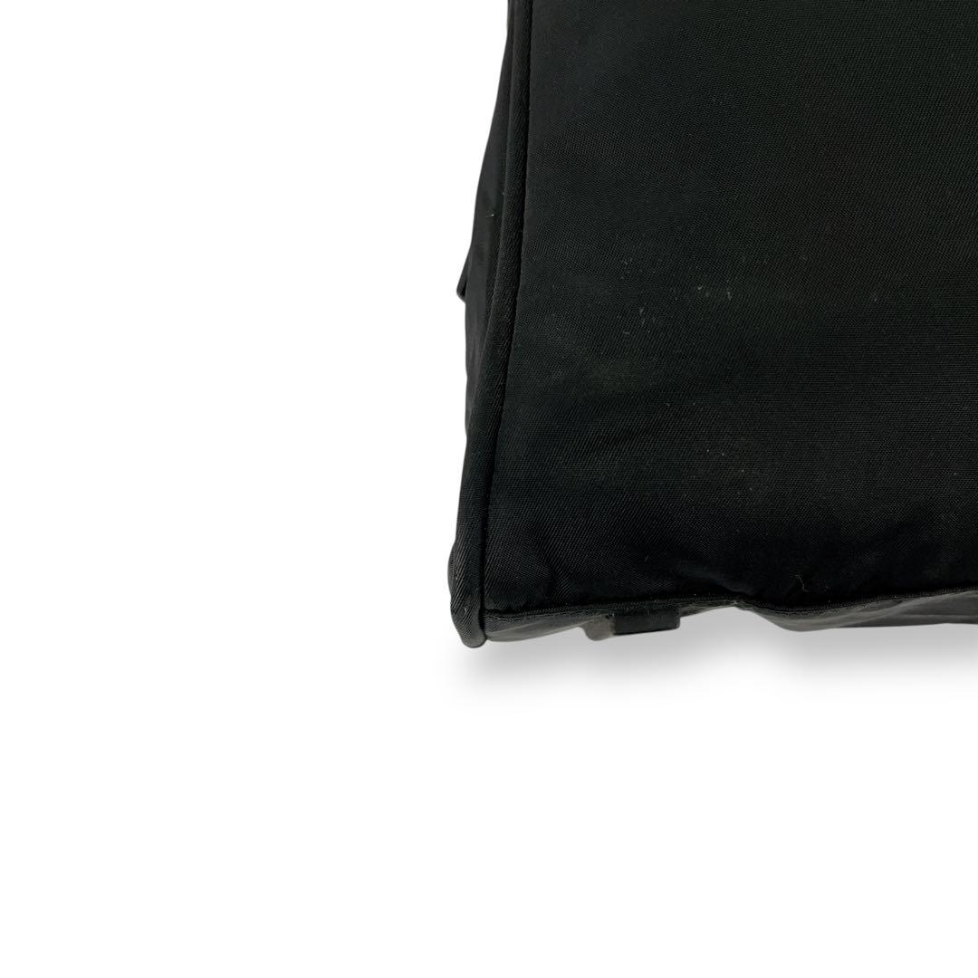 PRADA ハンドバッグ　三角ロゴ　トートバッグ　黒　テスートナイロン　y2k