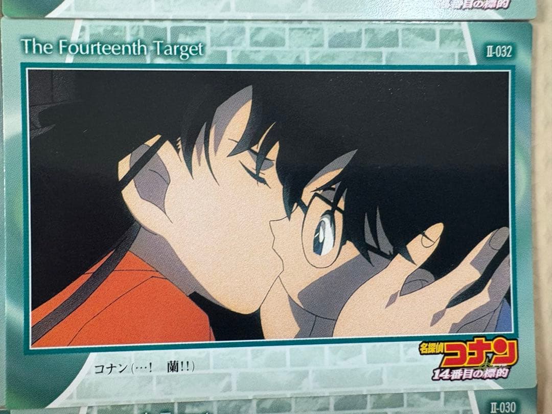 名探偵コナン トレーディングコレクション 14番目の標的 毛利蘭 12枚　アマダ