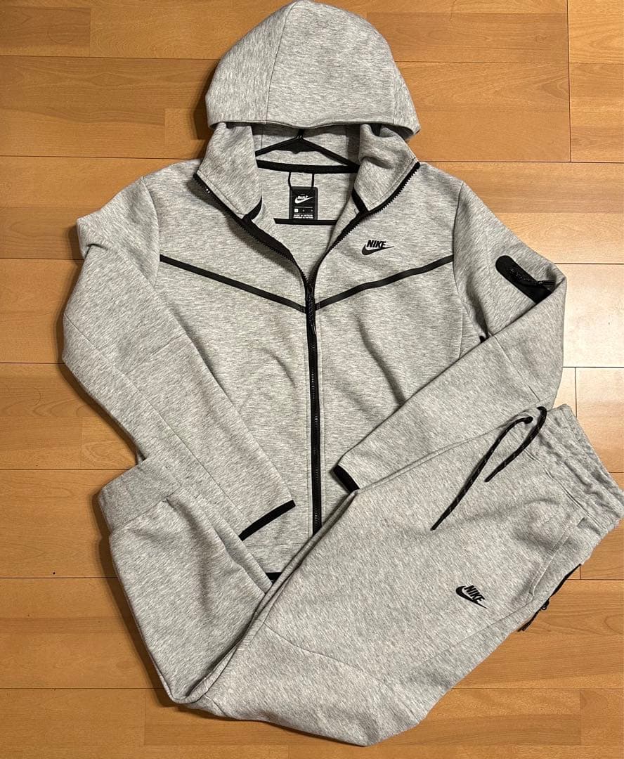 NIKE テックフリース セットアップ 上下 L ナイキ グレー