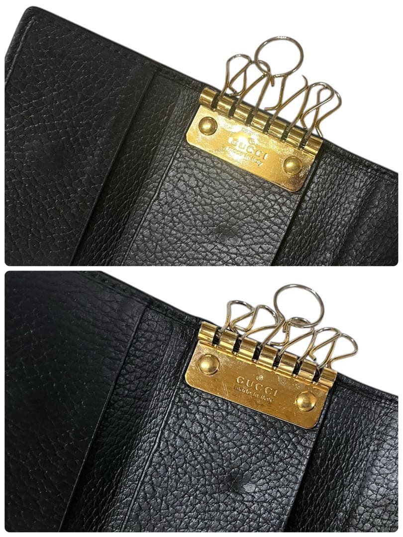専用　GUCCI 6連キーケース キーケース マーモント GGスプリーム　シボ