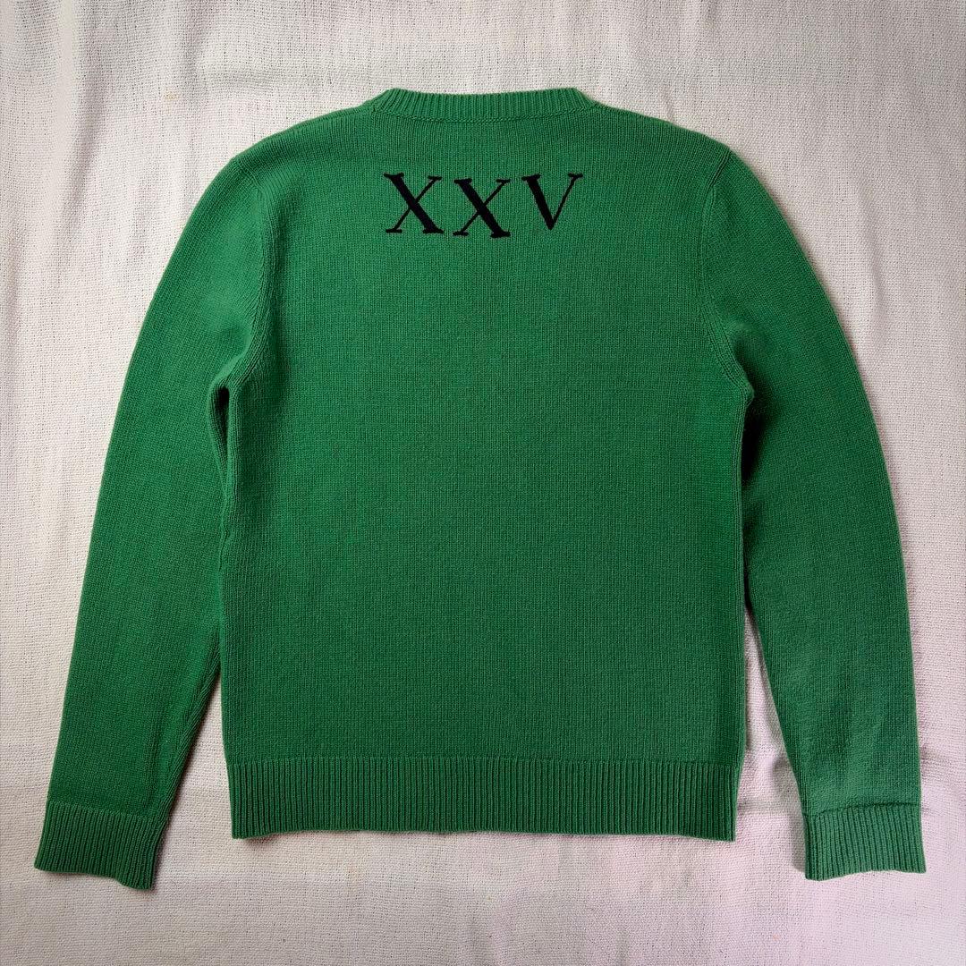 レアアイテム GUCCI グッチ グリーン ニット レインボー　UFO