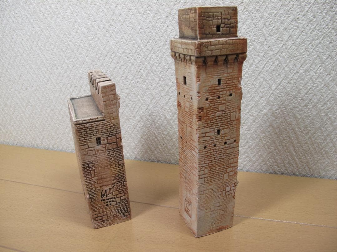 ゴーハウス ミニチュア ２点 GAULT HOUSE フランス製