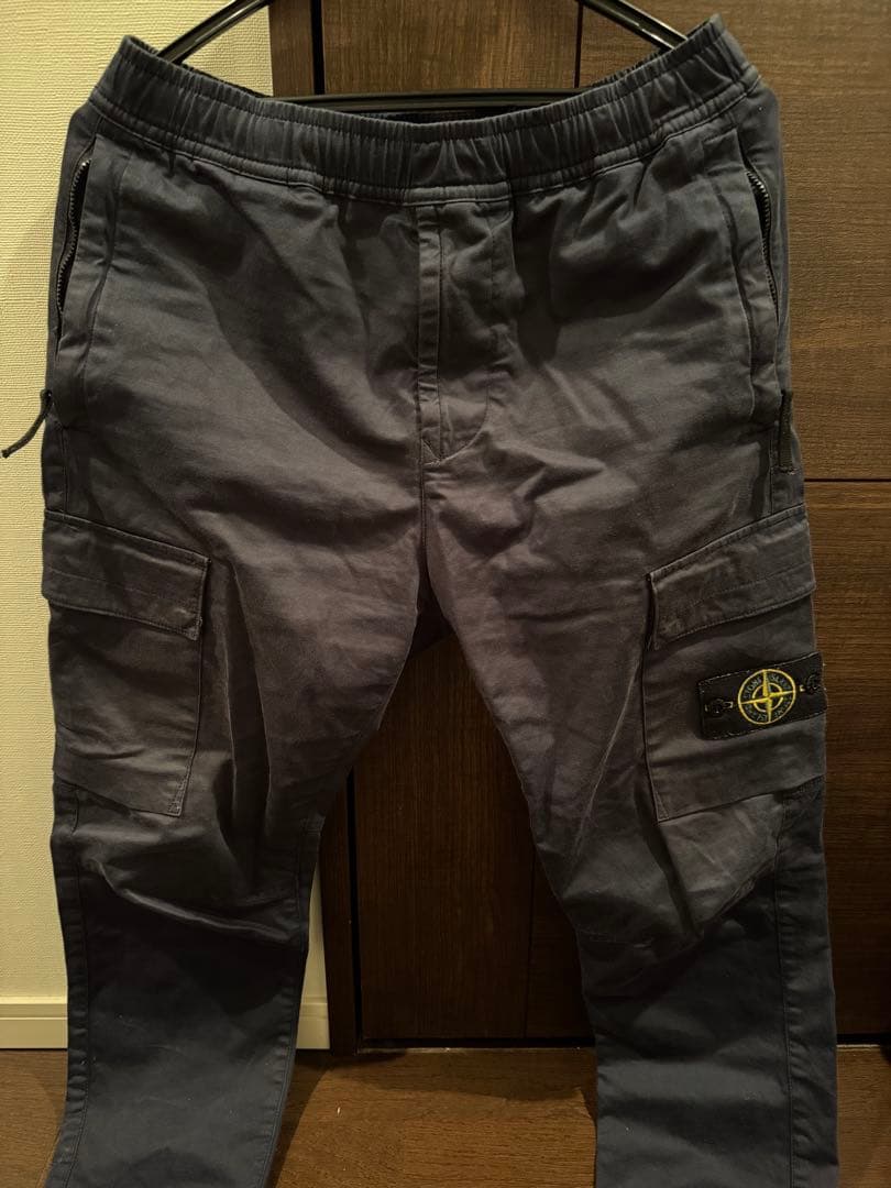 Stone  ネイビーカーゴパンツ