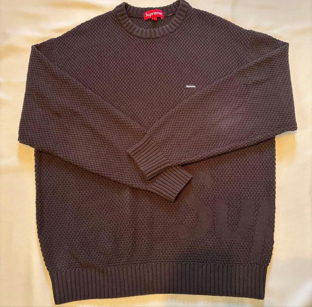 Supreme◆Textured Small Box Sweater