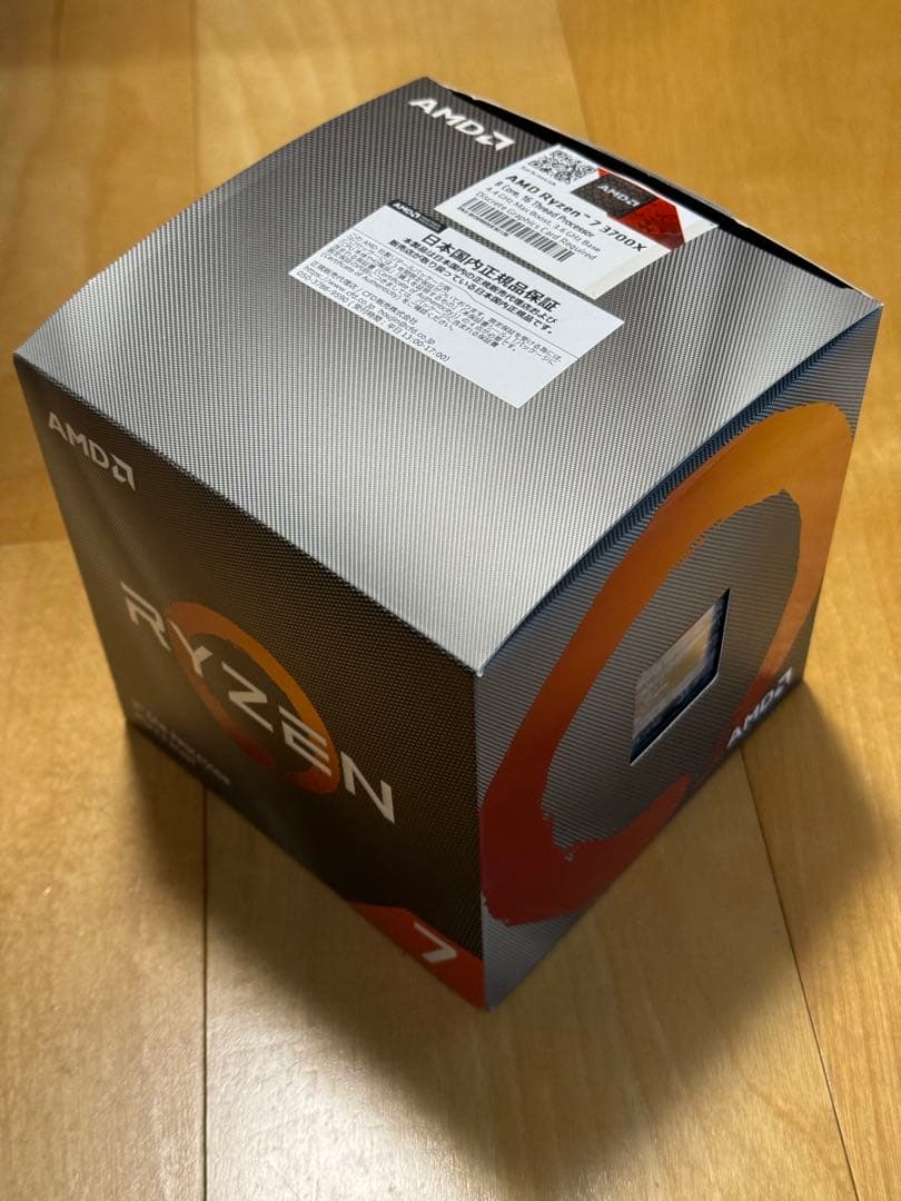 AMD Ryzen 7 3700X CPU + 冷却ファン