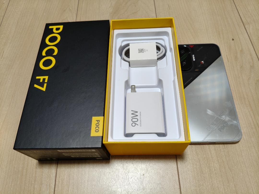 Xiaomi POCO F7 ROM256GB 日本語版 Simフリー　シルバー