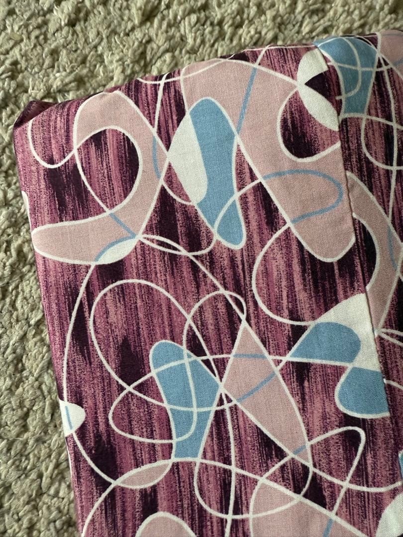 Pink Dragon ピンクドラゴン　クリームソーダ　キドニー柄　シーツ