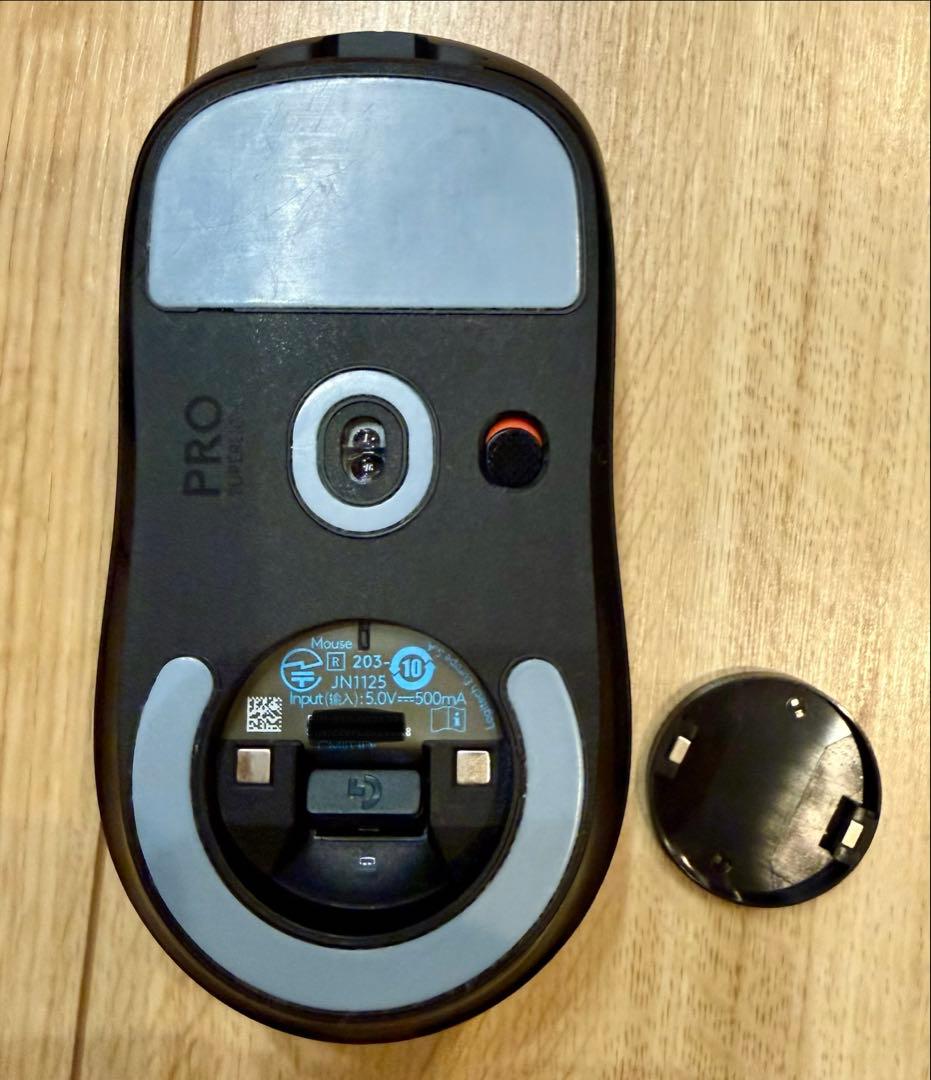 logicool G PRO X SUPERLIGHT ブラック