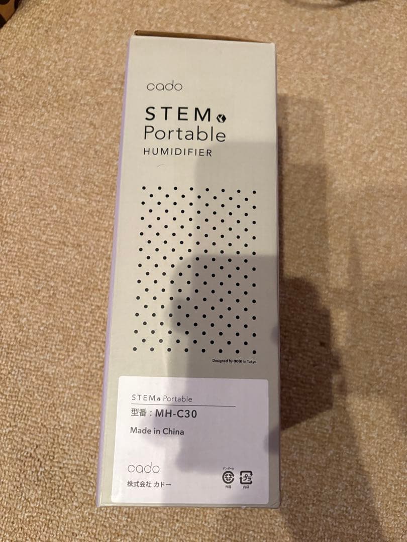 未使用　cado STEM Portable 加湿器 MH-C30