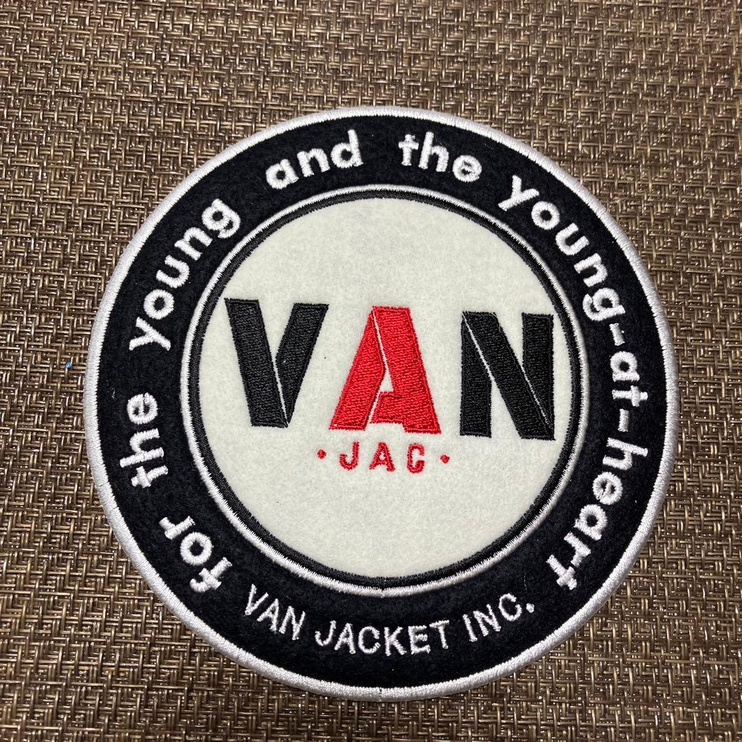 VAN jac 刺繍ワッペン特大サイズ 3枚セット 未使用品