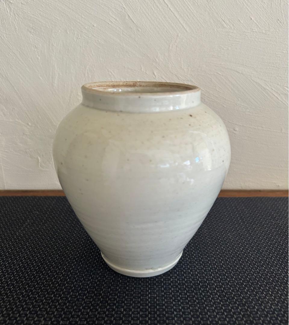 週末セール(13日まで) 古伊万里　白磁壺