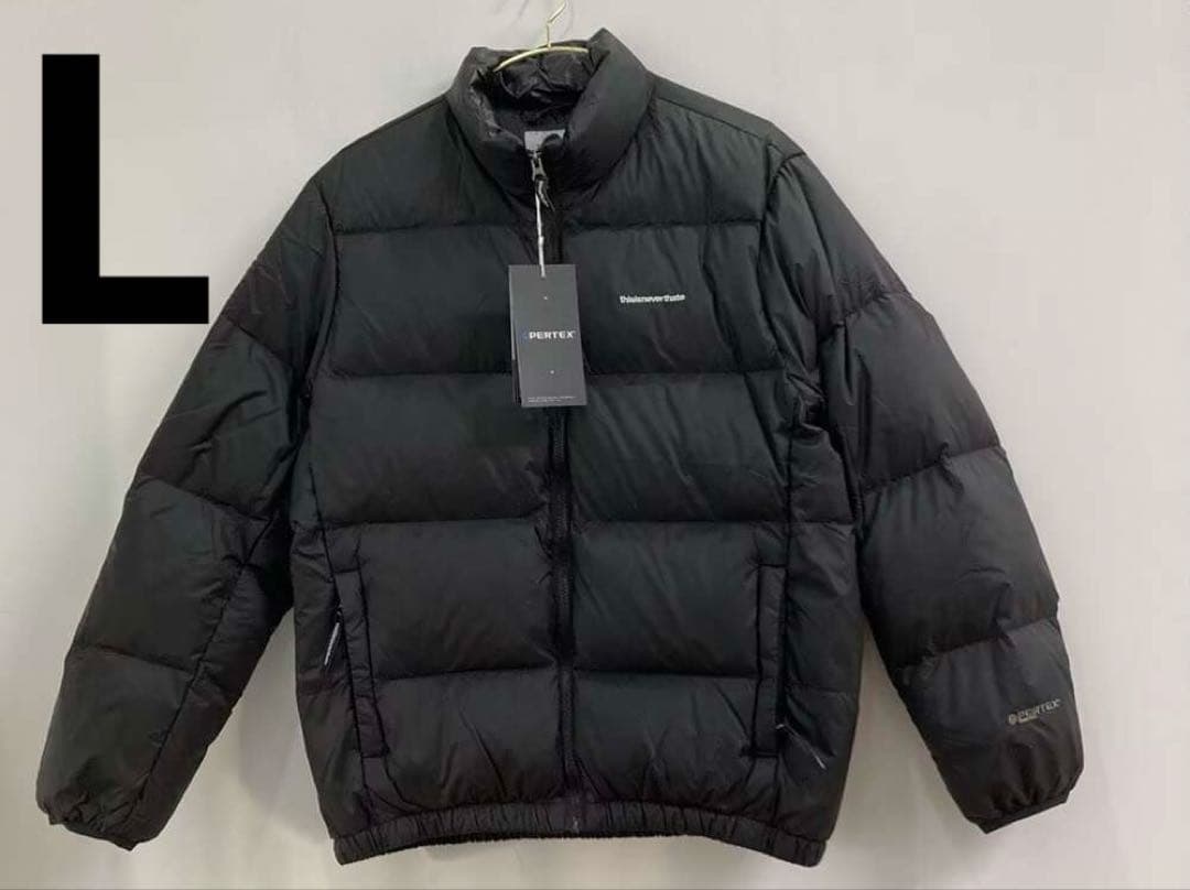 thisisneverthat ブラック ダウンジャケット