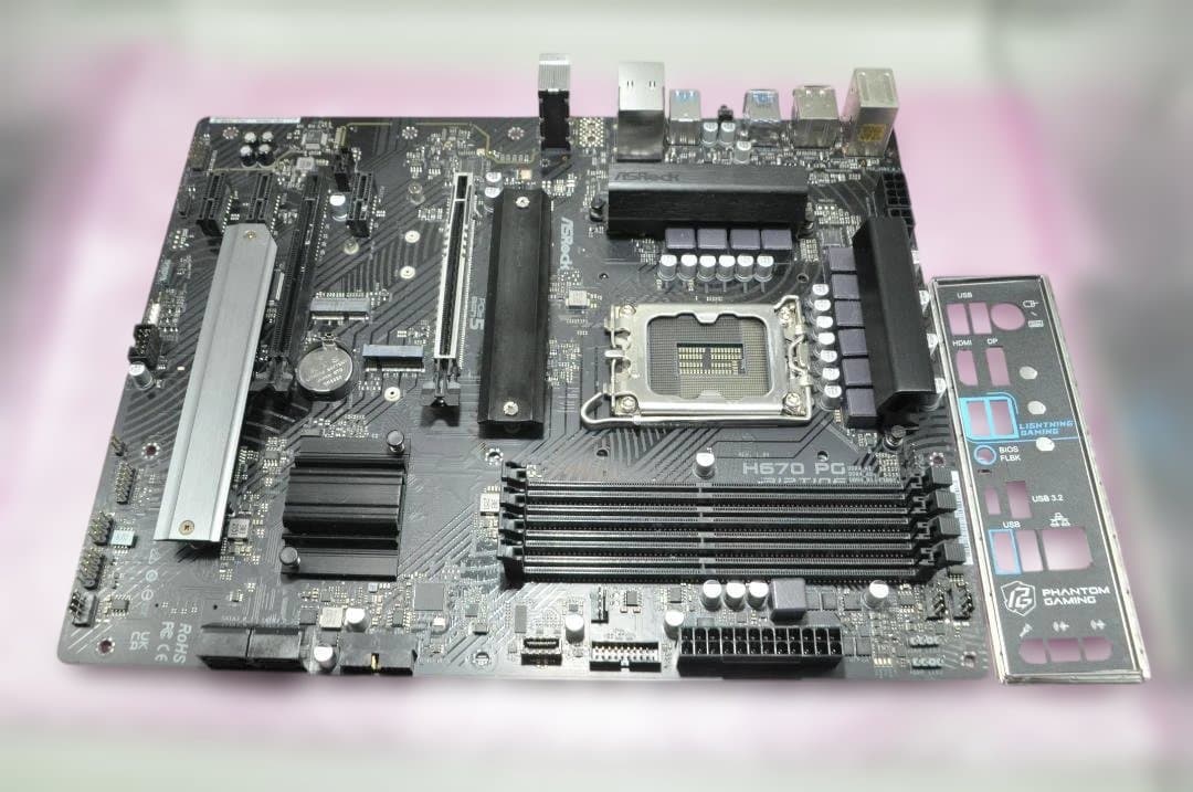 【14世代対応・BIOS更新済】H670 PG Riptide 訳あり品