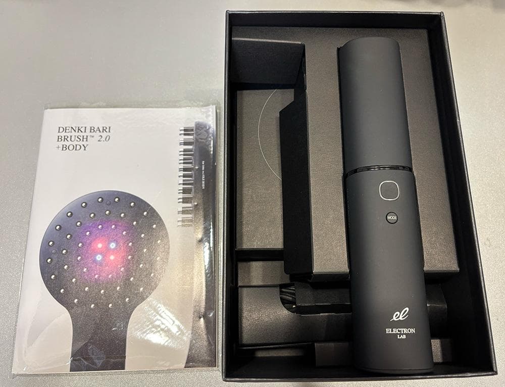 【美品＆新品】デンキバリブラシ２.０（ケース付）ELECTRON