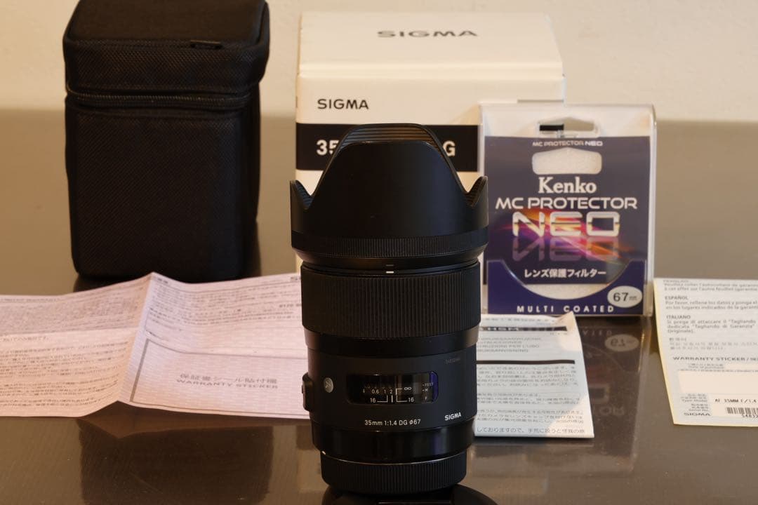 SIGMA 35mm F1.4 Canon EFマウント 紫陽花撮影ポートレート