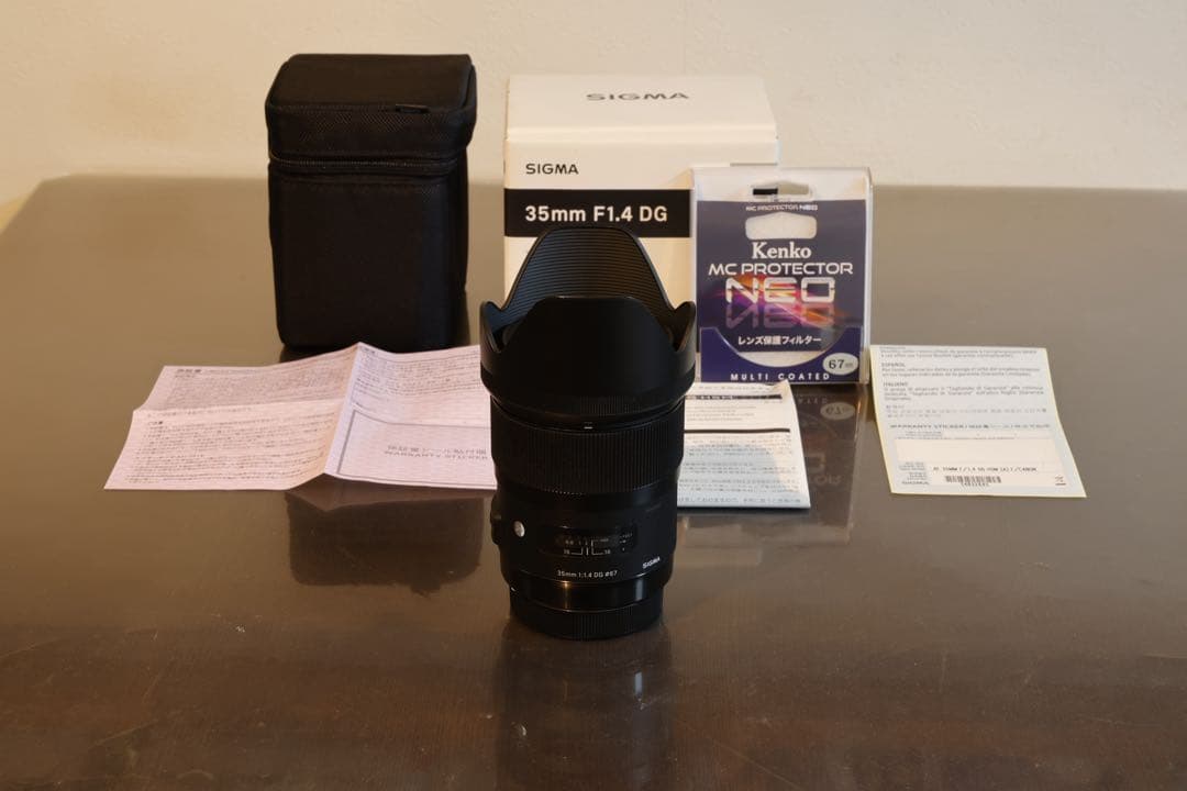 SIGMA 35mm F1.4 Canon EFマウント 紫陽花撮影ポートレート