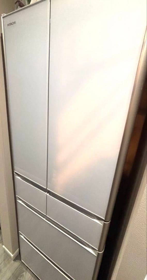 日立 冷蔵庫 R-XG4300H(XW) 430L 真空チルド 【2/22まで】