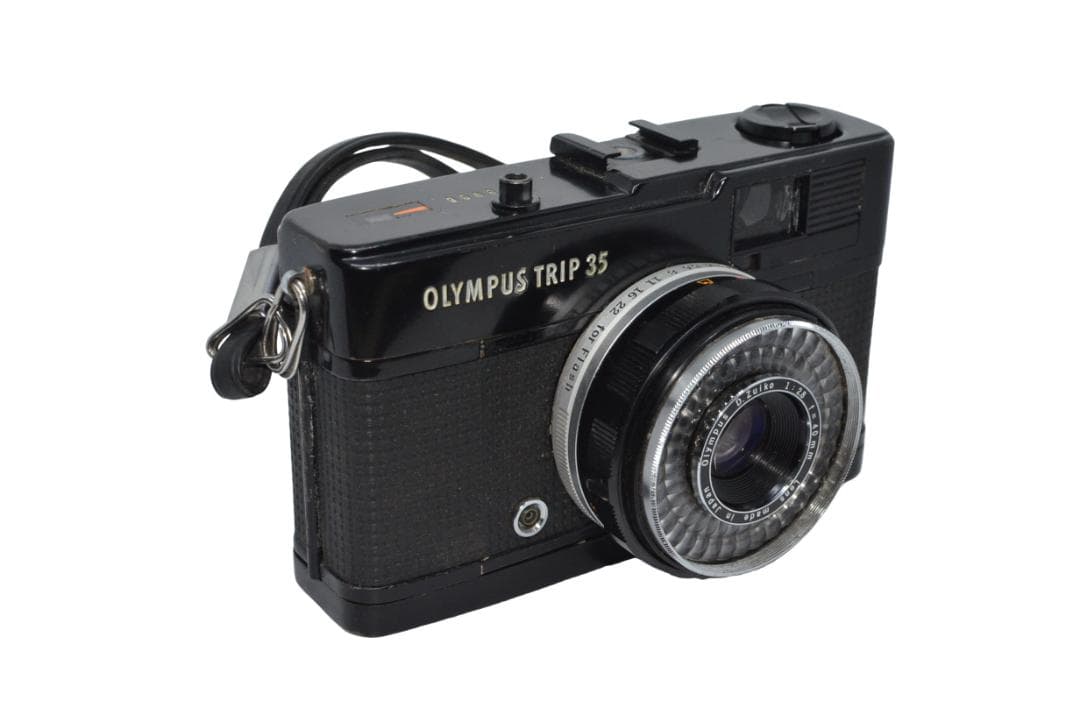 ★希少★OLYMPUS TRIP35 Black f:2.8 f=40mm