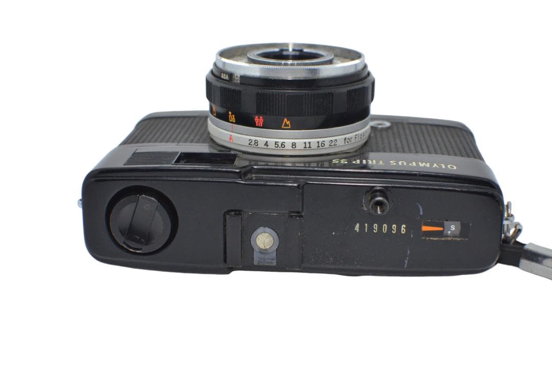 ★希少★OLYMPUS TRIP35 Black f:2.8 f=40mm