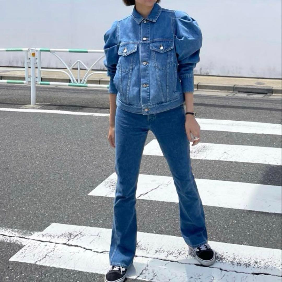 HOLIDAY DENIM パフスリーブデニムジャケット