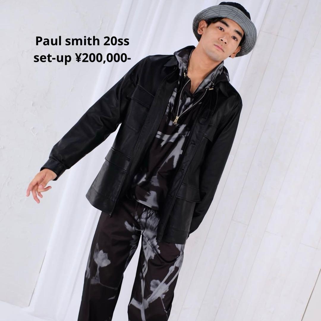 【新品未使用】ポールスミス 20ss SCREEN FLORAL セットアップ